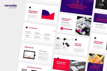 Nevada - Minimal Corporate Powerpoint Template