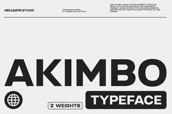 Akimbo Typeface