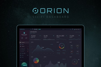 ORION – Sci-Fi Dashboard