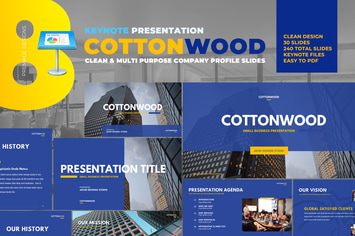CottonWood - Company Profile Keynote 