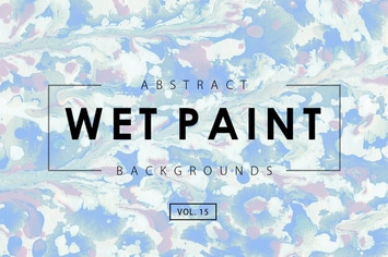 Wet Paint Backgrounds Vol. 15