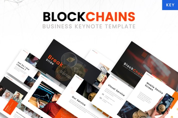 Blockchains - Business keynote Template