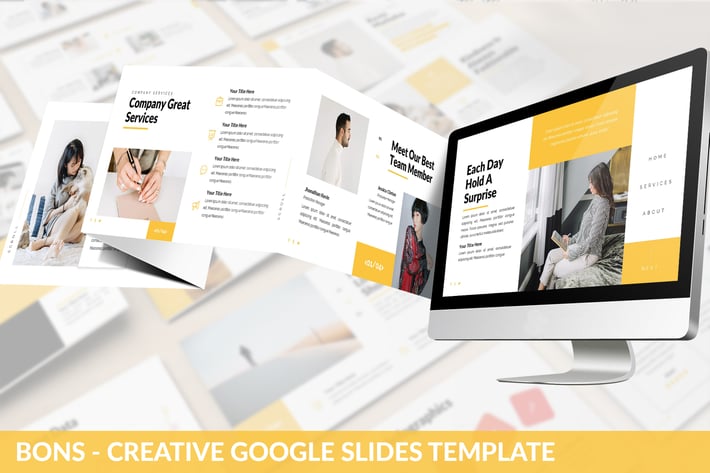 Bons - Creative Google Slides Template