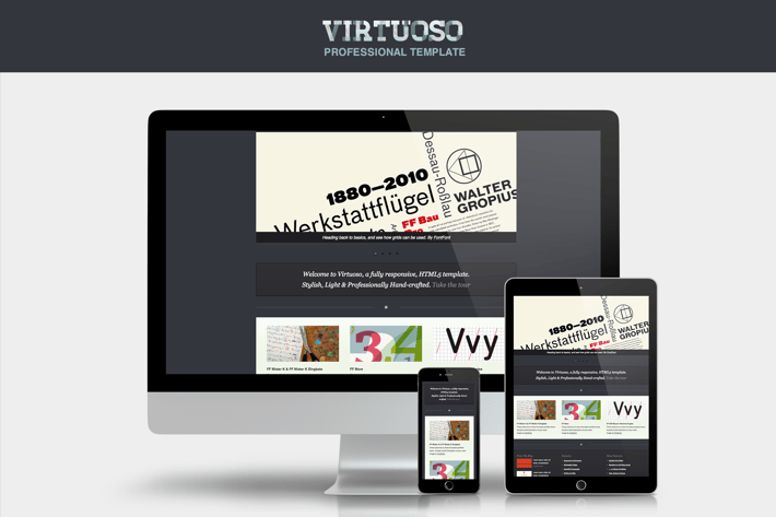 Virtuoso Web Template