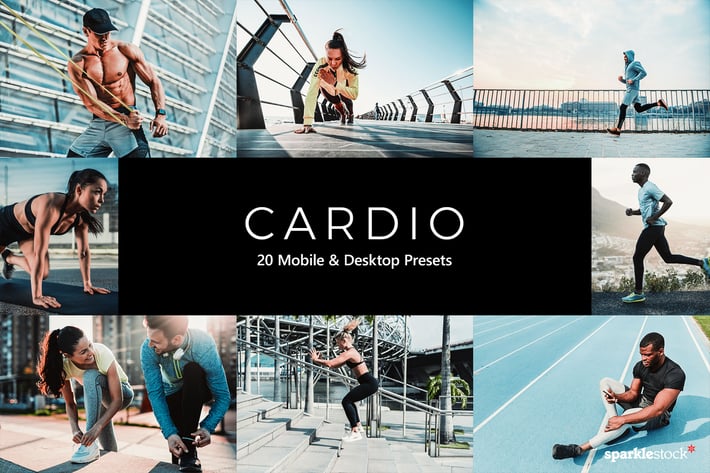 20 Cardio Lightroom Presets & LUTs