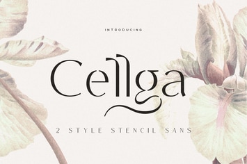 Cellga Typeface