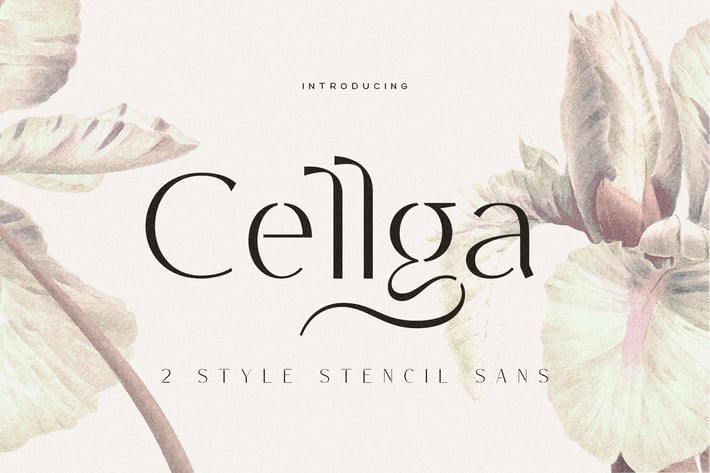 Cellga Typeface