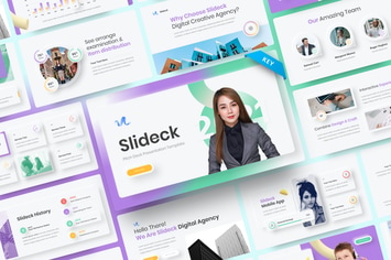 Slideck - Pitch Deck Keynote Template
