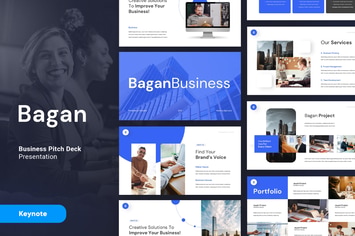 BAGAN - Business Corporate Keynote Template