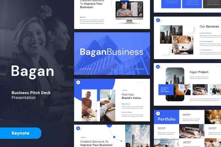 BAGAN - Business Corporate Keynote Template