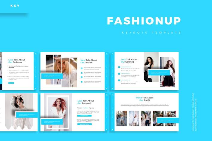 Fashionup - Keynote Template