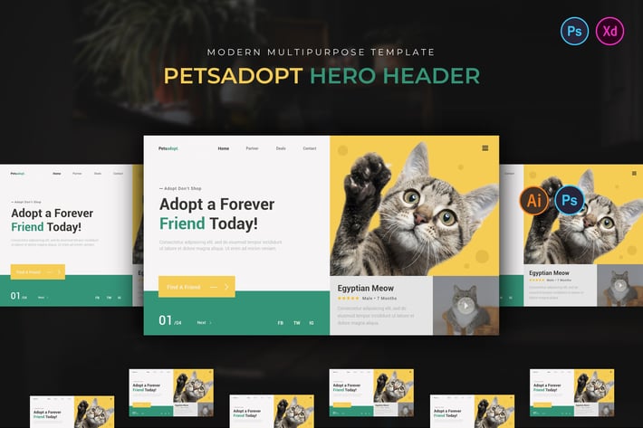 Petsadopt Hero Header