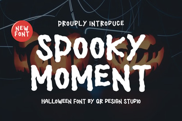 Spooky Moment - Halloween Font