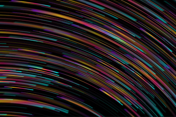 Colorful smooth lines background
