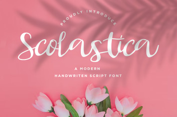 Scolastica - Handwriten Script fonts