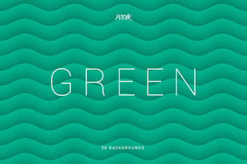 Green | Soft Abstract Wavy Backgrounds