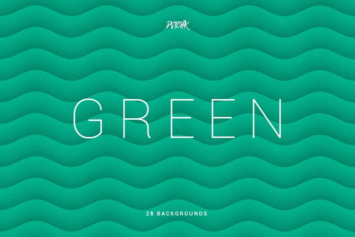 Green | Soft Abstract Wavy Backgrounds