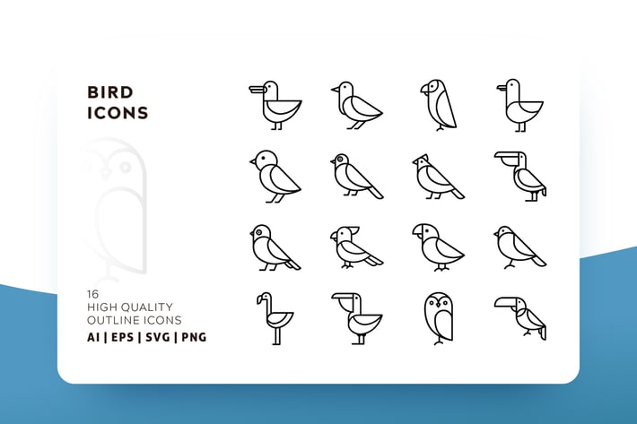 AWR BIRD OUTLINE