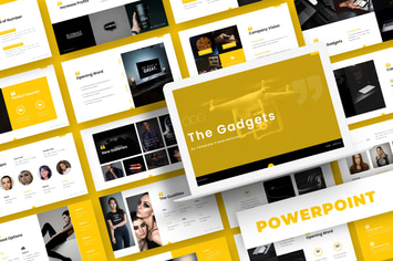 The Gadgets - Powerpoint Template