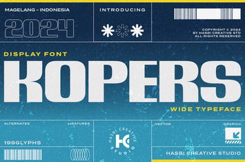 Hc Kopers Display Font