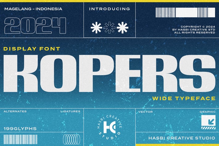 Hc Kopers Display Font