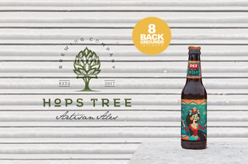 Garage Beer Mockup