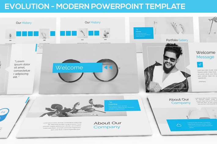 Evolution - Modern Powerpoint Template