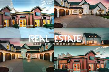 21 Real Estate Photoshop Actions