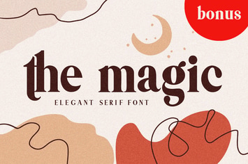 Themagic Serif Font + Bonus