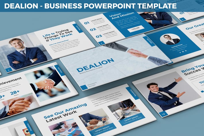 Dealion - Business Powerpoint Template
