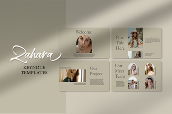ZAHARA - Keynote Templates