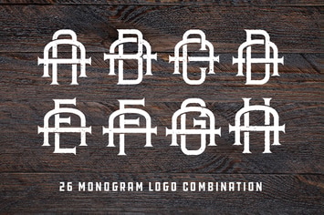 Vintage Monogram Logo Pack