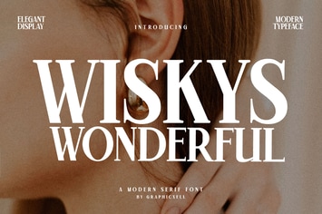 Wiskys Wonderful Serif Font