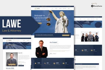 LAWE - Lawyer and Attorney Muse Template