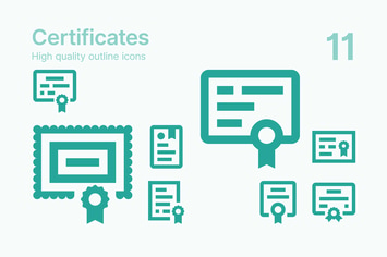 Certificate Icons