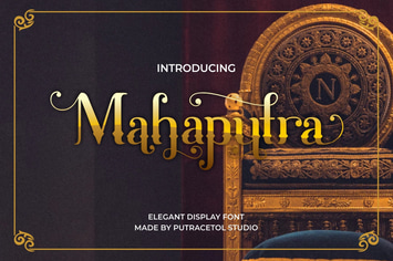 Mahaputra - Elegant Display Font