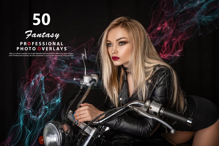 50 Fantasy Photo Overlays - Vol 2