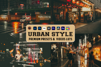 Urban Style Luts Video & Presets Mobile Desktop