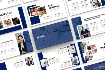 James Powerpoint Template