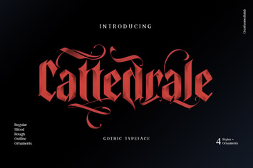 Cattedrale - Gothic Blackletter