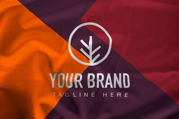 YDM Wrinkled Cloth Mockup Template