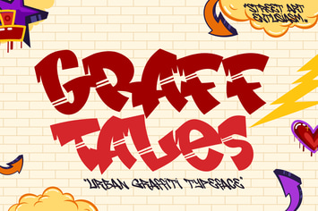 Graff Tales - Awesome Graffiti Font
