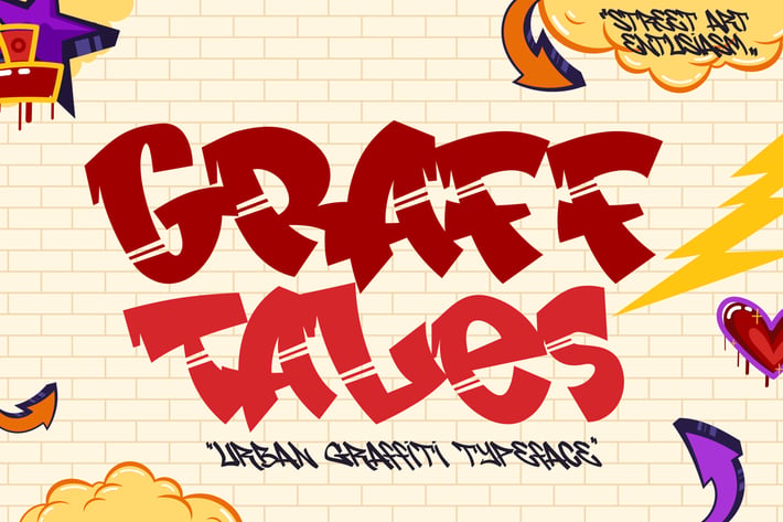 Graff Tales - Awesome Graffiti Font