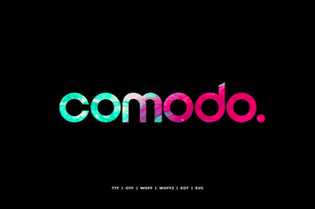 Comodo - Display Typeface + WebFonts
