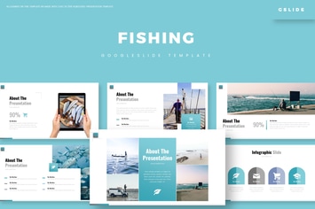 Fishing - Goolge Slide Template