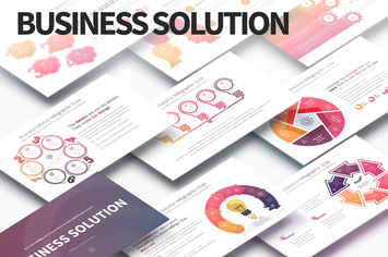 Business Solution - PowerPoint Infographics Slides