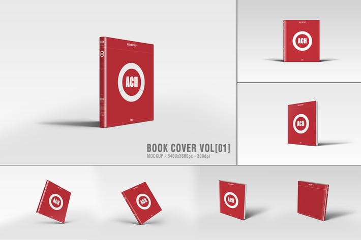 BOOK COVER MOCKUP [VOL1]