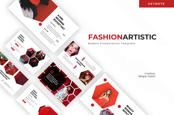 Fashion Artistic - Keynote Template