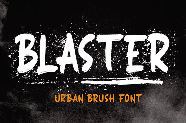 Blaster - Motion Font