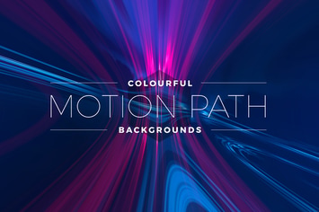 Colorful Motion Path Backgrounds